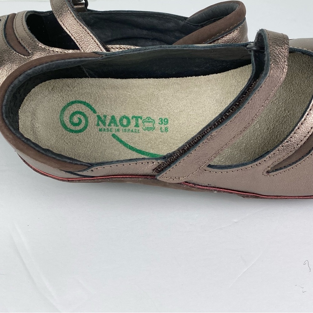 Naot Women's Matai Maryjane Shoes Color Radiant Cooper Size EU 39/US 8-8.5 - Picture 7 of 9